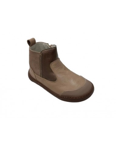 Botines de piel barefoot para niñas,...
