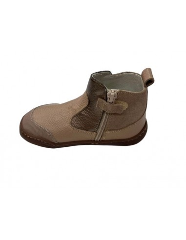 Botines de piel barefoot para niñas,...