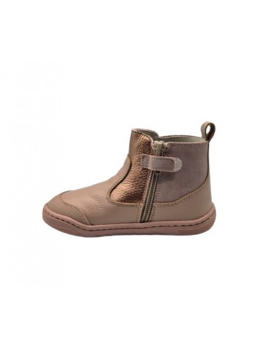 Botines de piel barefoot para niñas,...