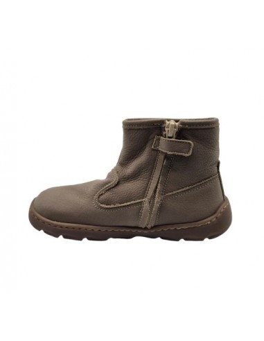 Botines de piel forrado barefoot para...