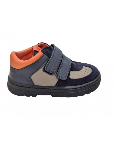 Botas de piel con velcro barefoot...