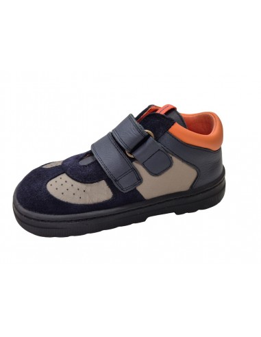 Botas de piel con velcro barefoot...
