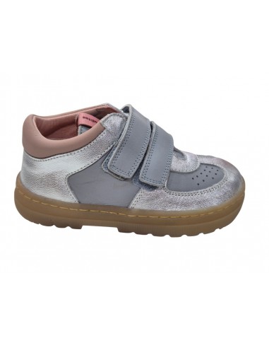 Botas de piel con velcro barefoot...