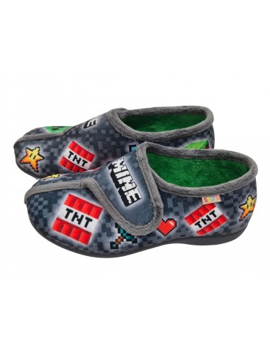 Zapatillas de casa con velcro para...