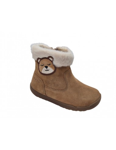 Botines caña con pelo para niñas,...