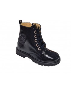Botines de charol con...