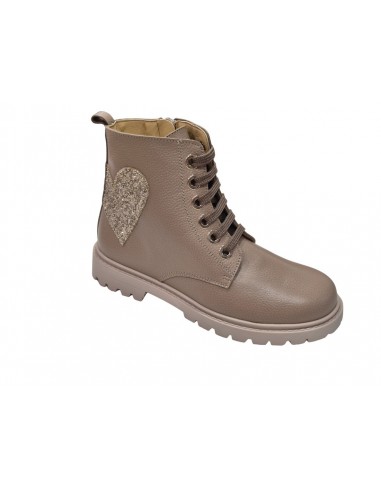 Botines de charol con cremallera para...