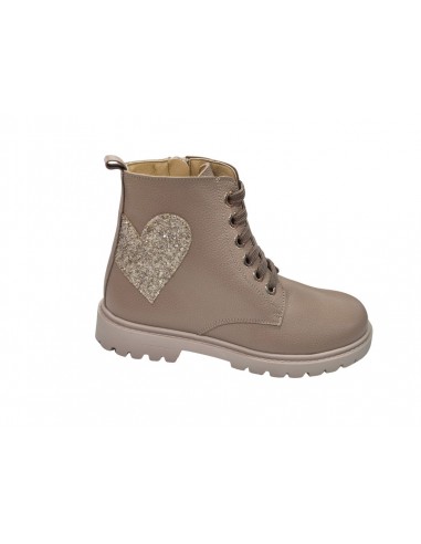 Botines de charol con cremallera para...