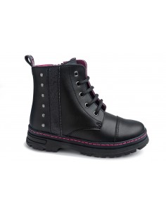 Botines con cremallera para...