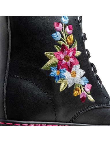 Botines con cremallera para niñas,...
