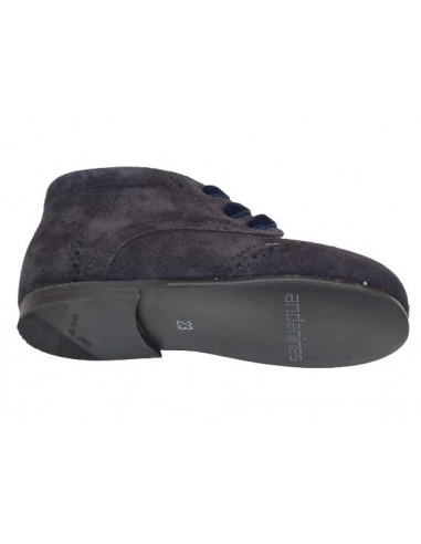 Bota para vestir en serraje de...