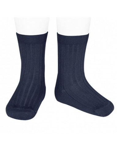 Calcetines cortos de canalé Condor