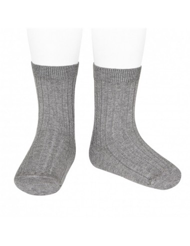 Calcetines cortos de canalé Condor