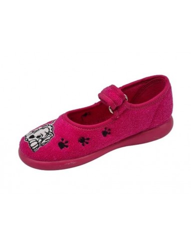 Zapatillas de casa fucsia para niñas...