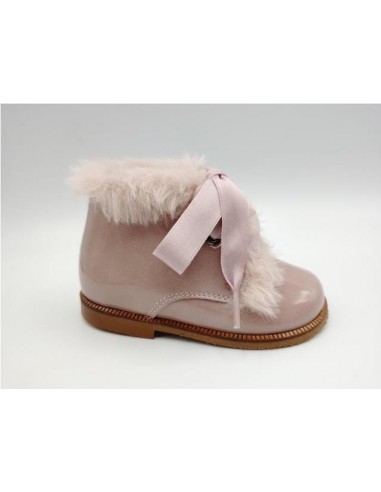 Botas de vestir en charol unisex de...