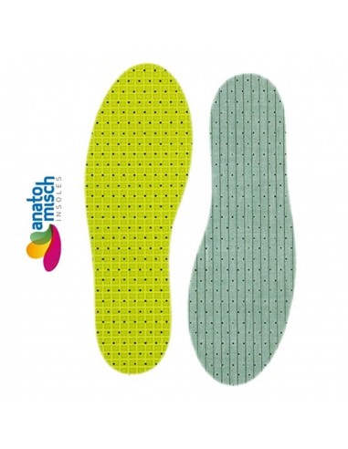 Plantillas de espuma aromatizdas.