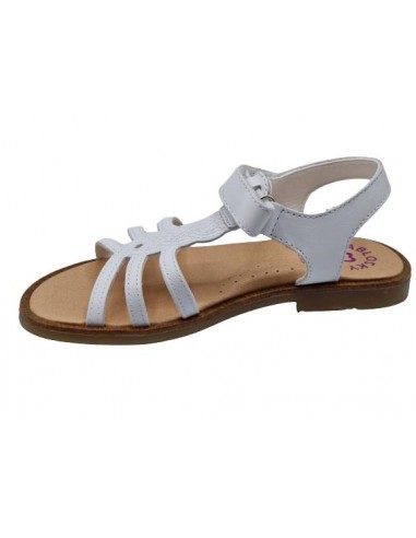 Sandalias blancas velcro Pablosky