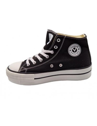 Botin de lona con  plataforma Victoria.