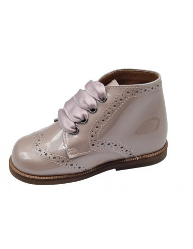 Botas de charol para vestir unisex...