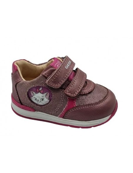 Zapato primeros pasos para bebé, de Geox Color ROSA Talla 20