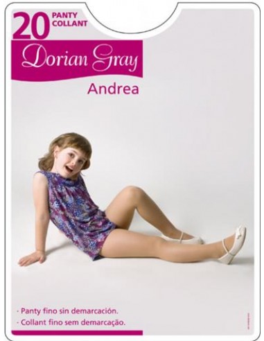 Panty transparente niñas Dorian Gray Talla 4 Color