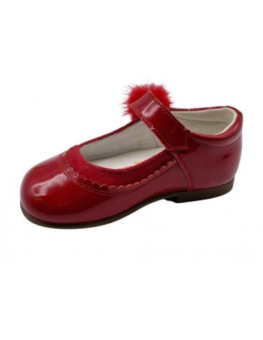 Merceditas de charol para niñas...