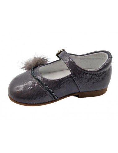 Merceditas de charol para niñas...