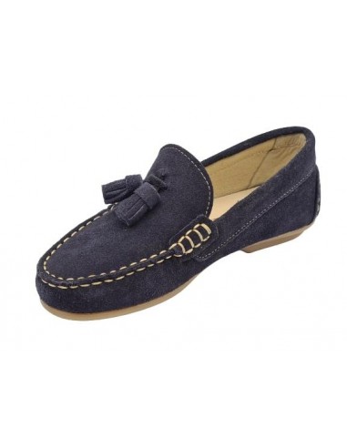 Mocasines de ante para niños en color...