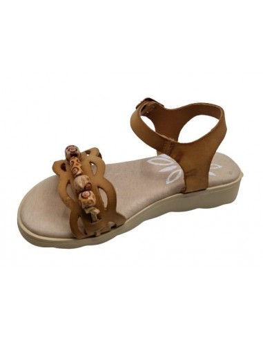 Sandalias de piel con hebilla para...