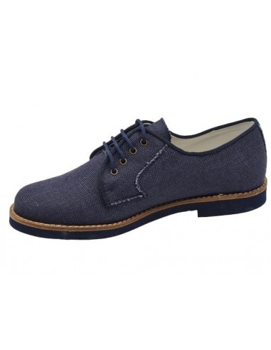 Zapatos de lino azul para ceremonias...